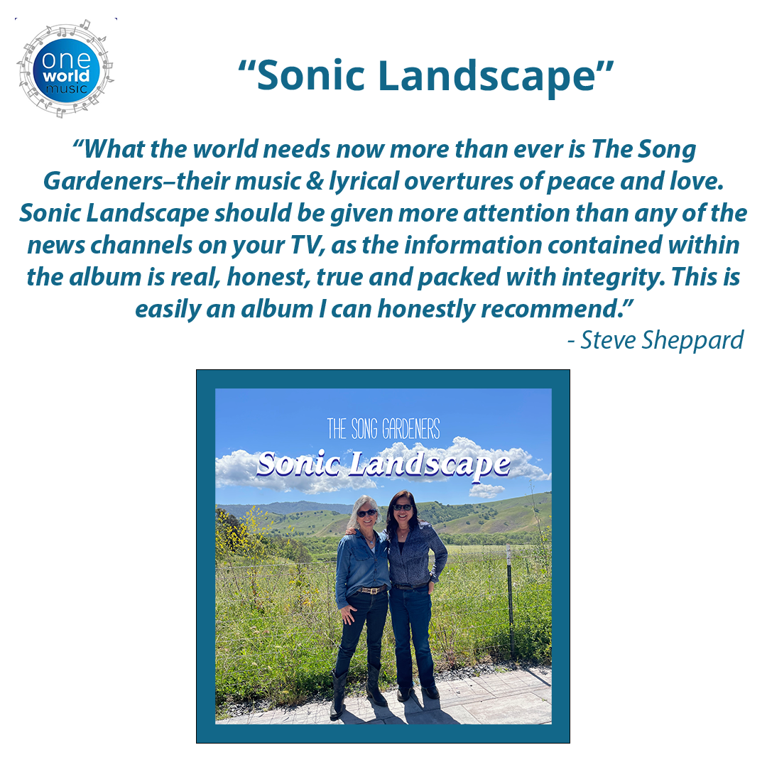 Review of Sonic Landscape by Steve Sheppard of One World Music Radio